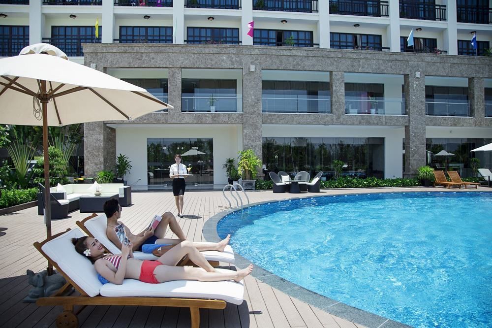Muong Thanh Grand Lao Cai Hotel Exterior photo