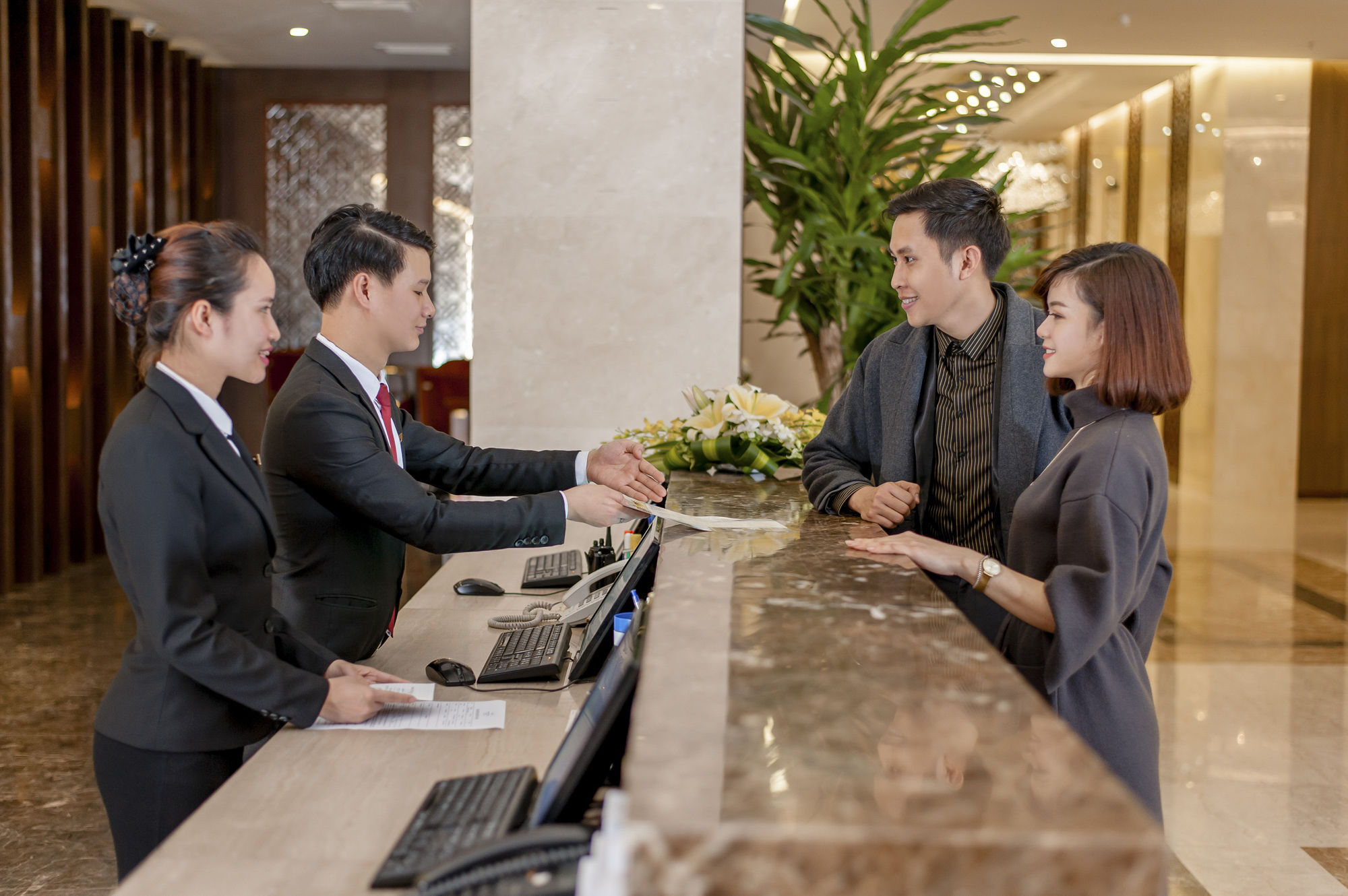 Muong Thanh Grand Lao Cai Hotel Exterior photo